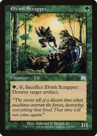 Elvish Scrapper [Onslaught] | Cards and Coasters CA