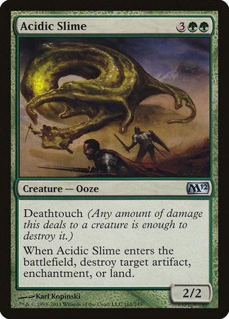 Acidic Slime [Magic 2012] | Cards and Coasters CA