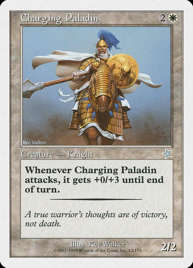 Charging Paladin [Starter 1999] | Cards and Coasters CA