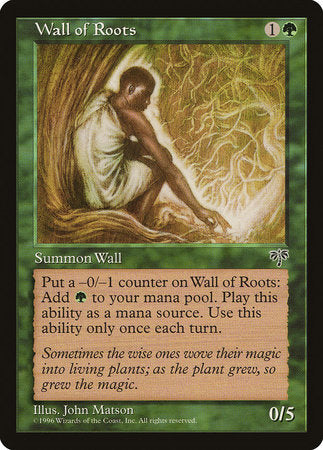 Wall of Roots [Mirage] | Cards and Coasters CA