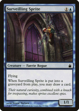 Surveilling Sprite [Ravnica: City of Guilds] | Cards and Coasters CA
