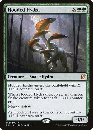 Hooded Hydra [Commander 2019] | Cards and Coasters CA