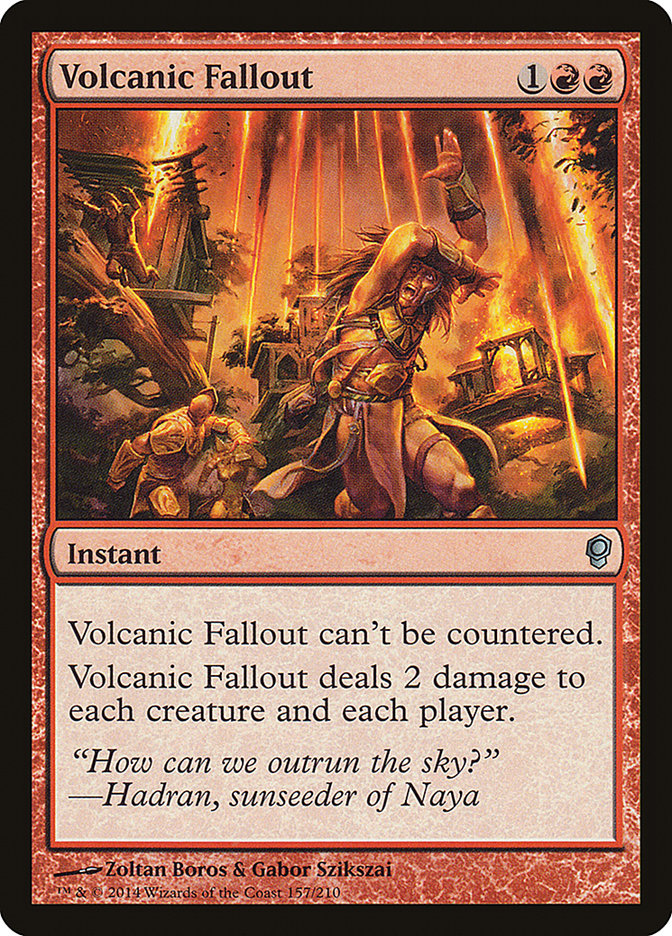 Volcanic Fallout [Conspiracy] | Cards and Coasters CA