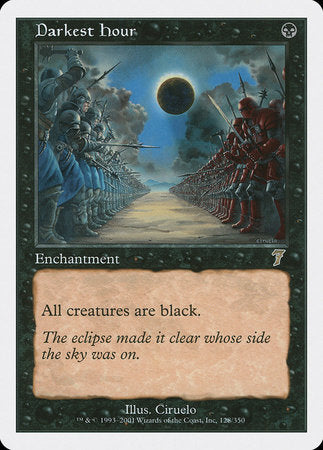Darkest Hour [Seventh Edition] | Cards and Coasters CA