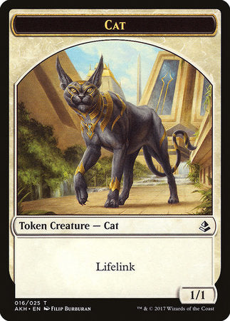 Cat Token [Amonkhet Tokens] | Cards and Coasters CA