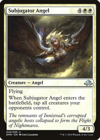 Subjugator Angel [Eldritch Moon] | Cards and Coasters CA