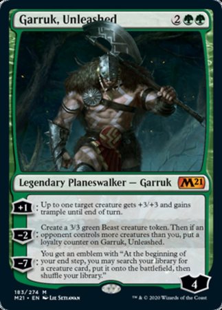 Garruk, Unleashed [Core Set 2021] | Cards and Coasters CA