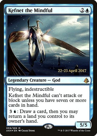 Kefnet the Mindful [Amonkhet Promos] | Cards and Coasters CA