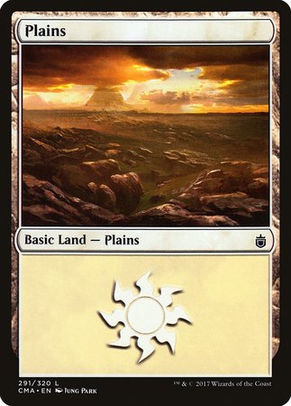 Plains (291) [Commander Anthology] | Cards and Coasters CA