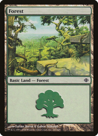 Forest (247) [Shards of Alara] | Cards and Coasters CA