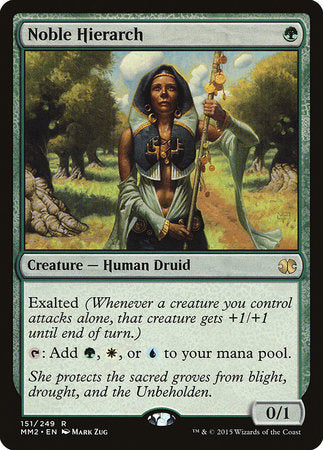 Noble Hierarch [Modern Masters 2015] | Cards and Coasters CA