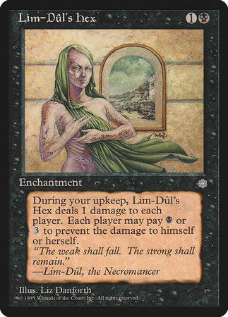 Lim-Dul's Hex [Ice Age] | Cards and Coasters CA