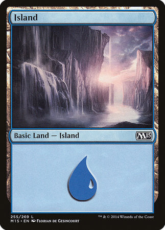 Island (255) [Magic 2015] | Cards and Coasters CA