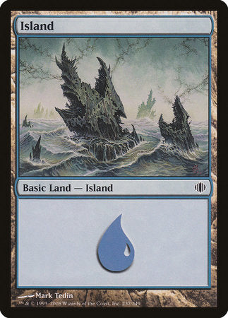 Island (237) [Shards of Alara] | Cards and Coasters CA