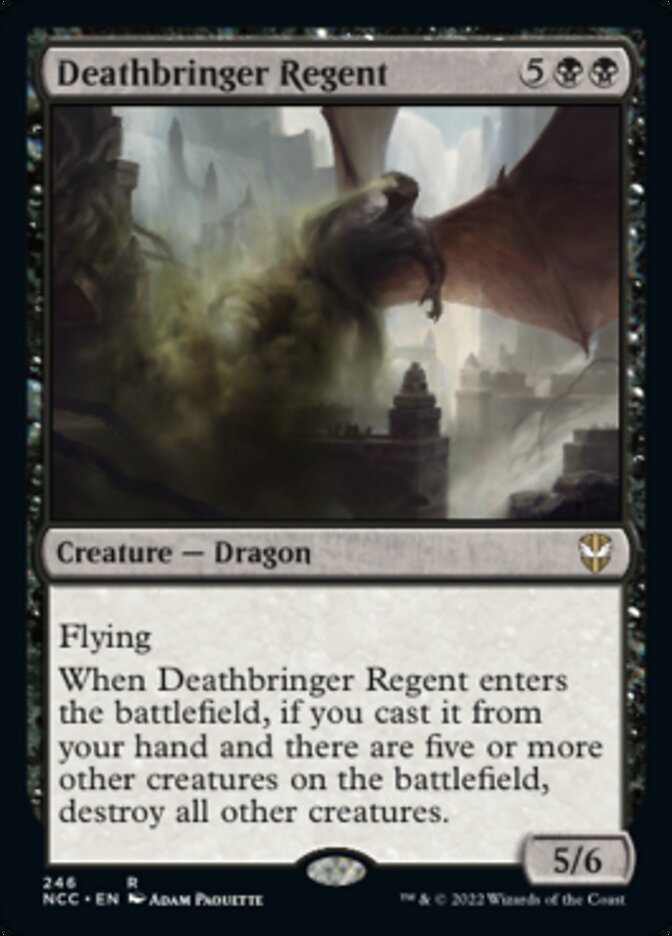 Deathbringer Regent [Streets of New Capenna Commander] | Cards and Coasters CA