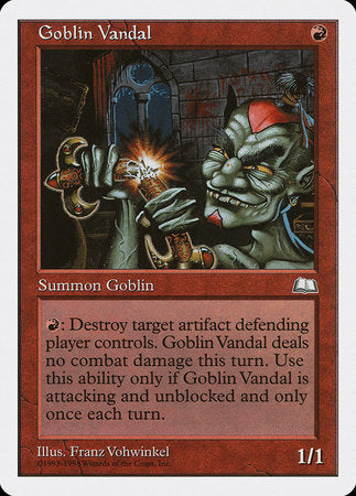 Goblin Vandal [Anthologies] | Cards and Coasters CA