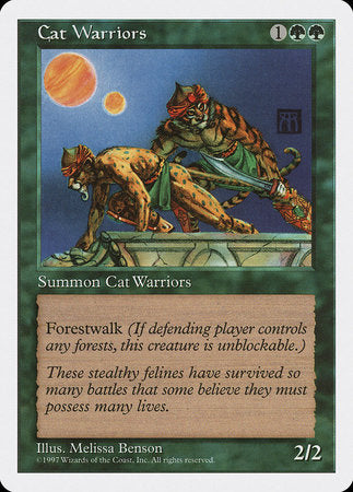 Cat Warriors [Fifth Edition] | Cards and Coasters CA