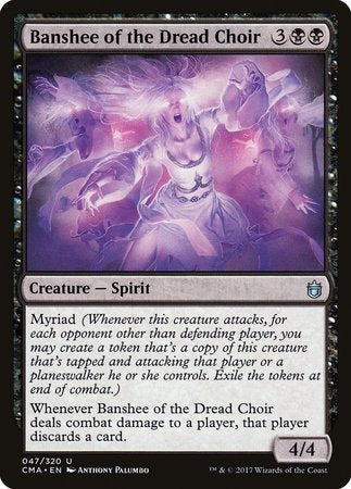 Banshee of the Dread Choir [Commander Anthology] | Cards and Coasters CA