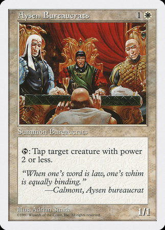 Aysen Bureaucrats [Fifth Edition] | Cards and Coasters CA