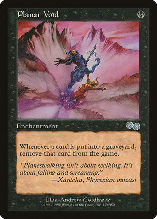 Planar Void [Urza's Saga] | Cards and Coasters CA