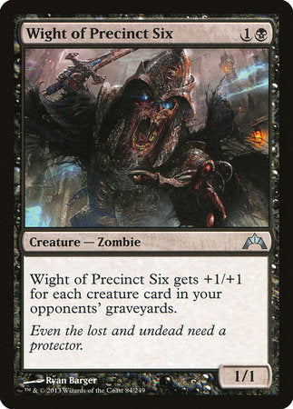 Wight of Precinct Six [Gatecrash] | Cards and Coasters CA