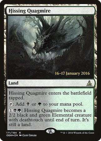 Hissing Quagmire [Oath of the Gatewatch Promos] | Cards and Coasters CA