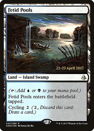 Fetid Pools [Amonkhet Promos] | Cards and Coasters CA