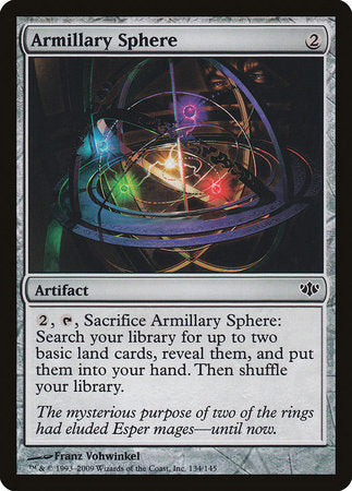 Armillary Sphere [Conflux] | Cards and Coasters CA