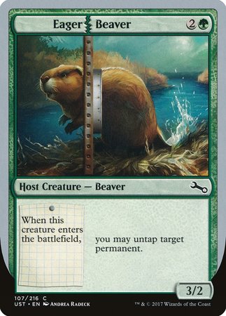 Eager Beaver [Unstable] | Cards and Coasters CA
