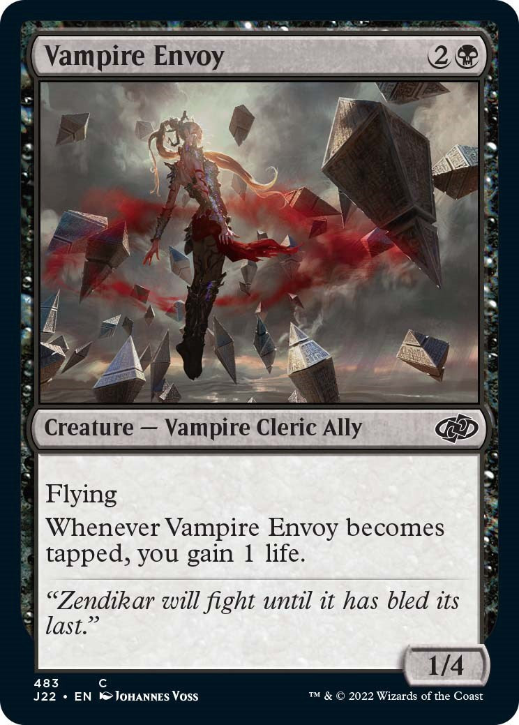 Vampire Envoy [Jumpstart 2022] | Cards and Coasters CA