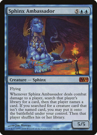 Sphinx Ambassador [Magic 2010] | Cards and Coasters CA