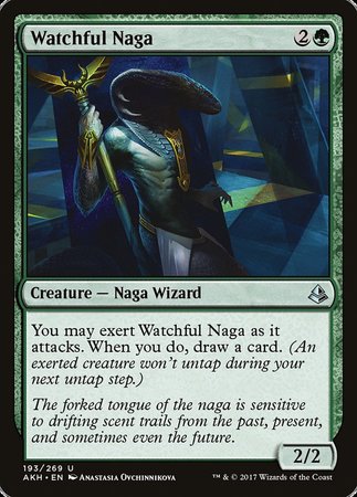 Watchful Naga [Amonkhet] | Cards and Coasters CA