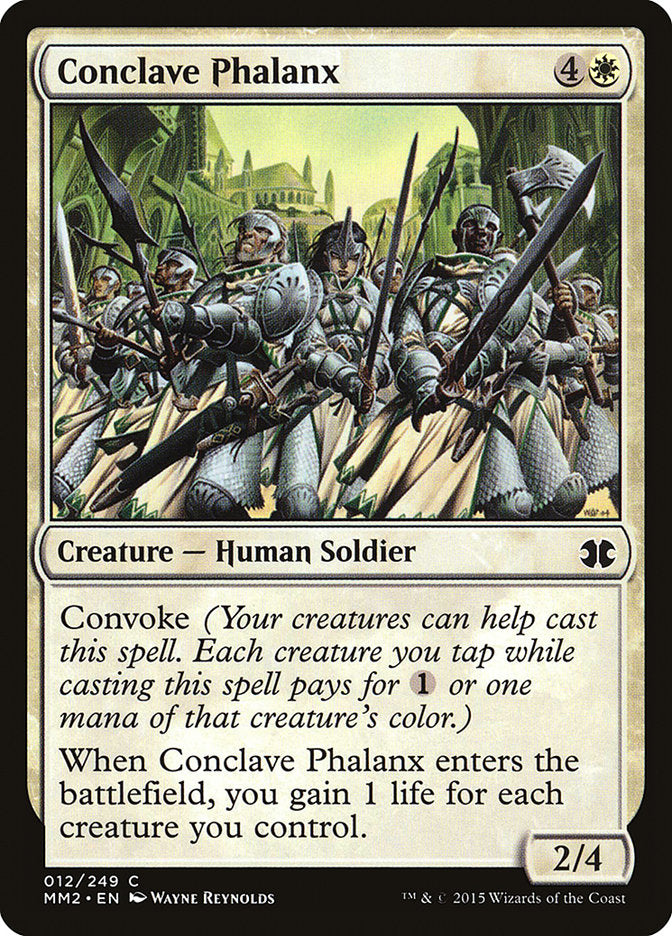 Conclave Phalanx [Modern Masters 2015] | Cards and Coasters CA