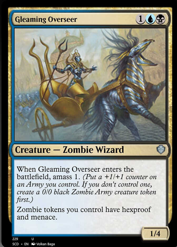 Gleaming Overseer [Starter Commander Decks] | Cards and Coasters CA