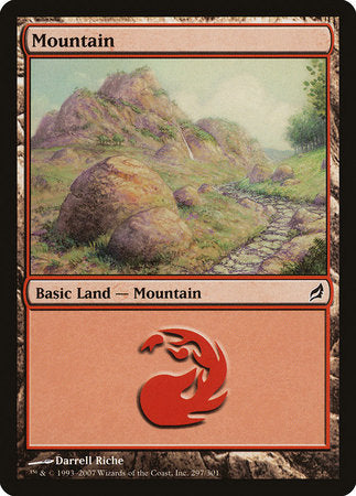 Mountain (297) [Lorwyn] | Cards and Coasters CA