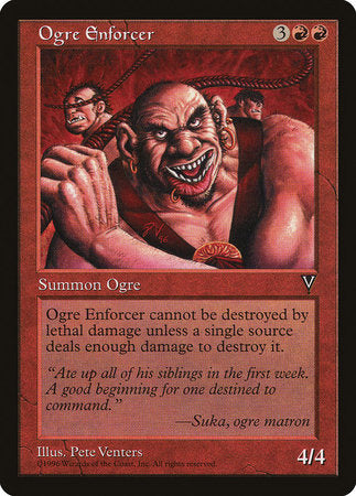 Ogre Enforcer [Visions] | Cards and Coasters CA