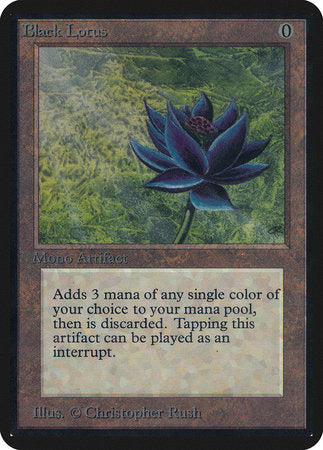 Black Lotus [Limited Edition Alpha] | Cards and Coasters CA