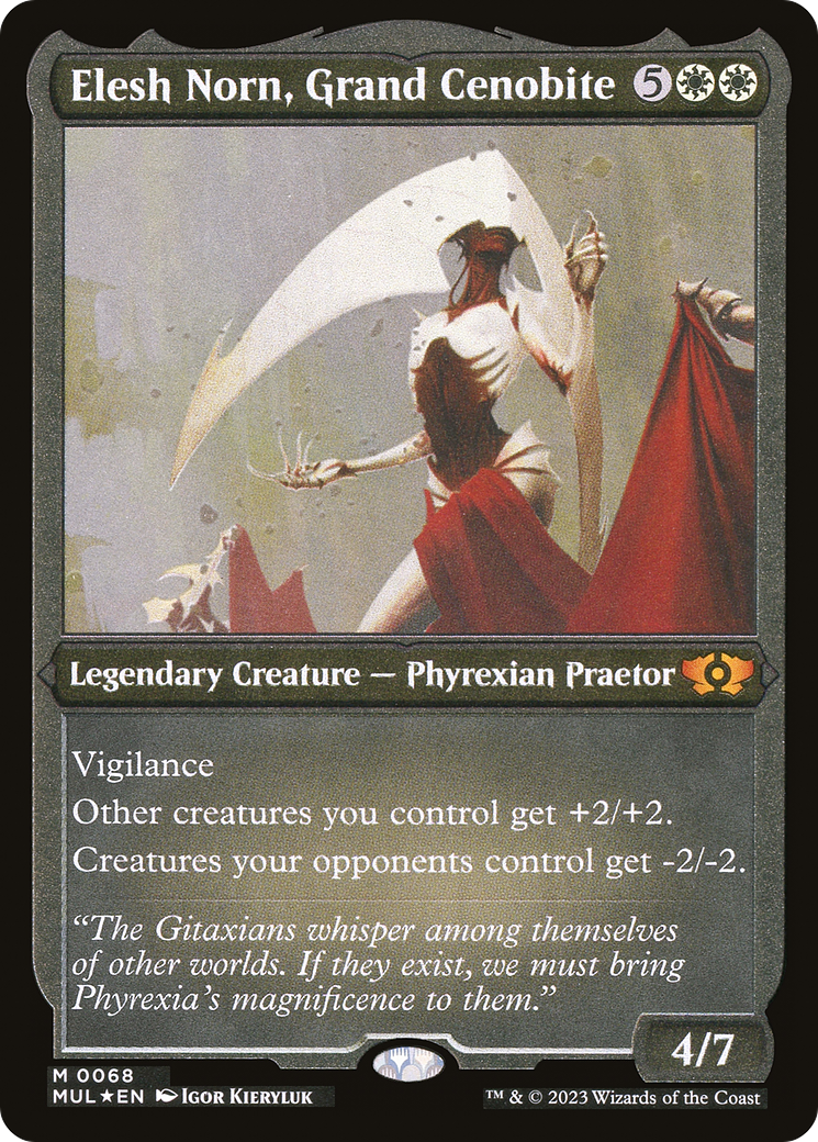 Elesh Norn, Grand Cenobite (Serialized) [Multiverse Legends] | Cards and Coasters CA