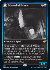 Mirrorhall Mimic // Ghastly Mimicry [Innistrad: Double Feature] | Cards and Coasters CA