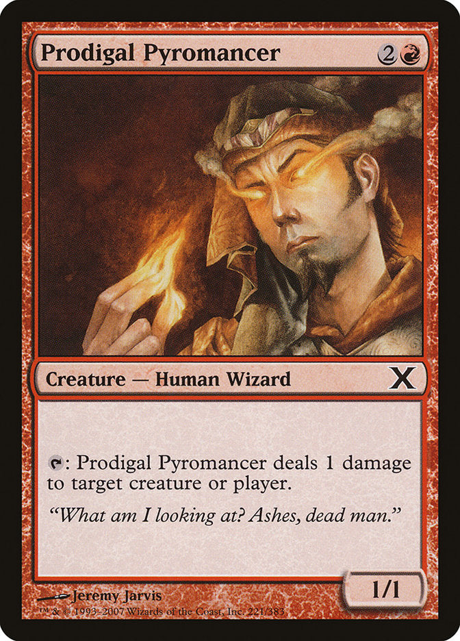 Prodigal Pyromancer [Tenth Edition] | Cards and Coasters CA