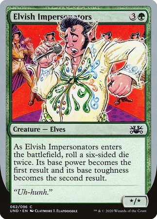 Elvish Impersonators [Unsanctioned] | Cards and Coasters CA