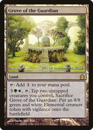 Grove of the Guardian [Return to Ravnica Promos] | Cards and Coasters CA