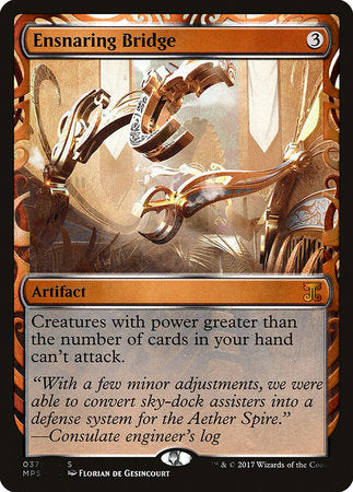 Ensnaring Bridge [Kaladesh Inventions] | Cards and Coasters CA