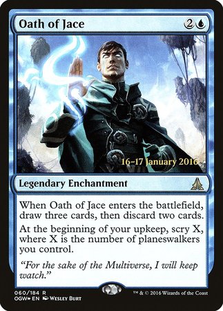 Oath of Jace [Oath of the Gatewatch Promos] | Cards and Coasters CA