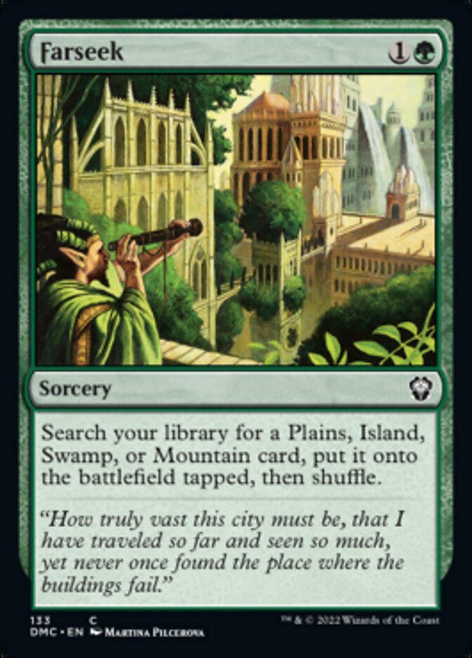 Farseek [Dominaria United Commander] | Cards and Coasters CA
