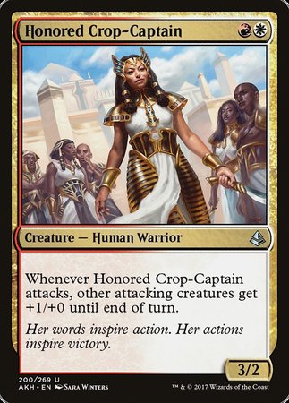 Honored Crop-Captain [Amonkhet] | Cards and Coasters CA