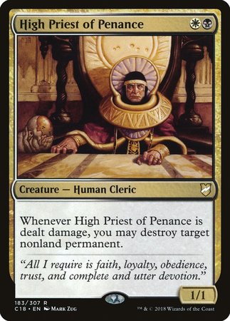 High Priest of Penance [Commander 2018] | Cards and Coasters CA