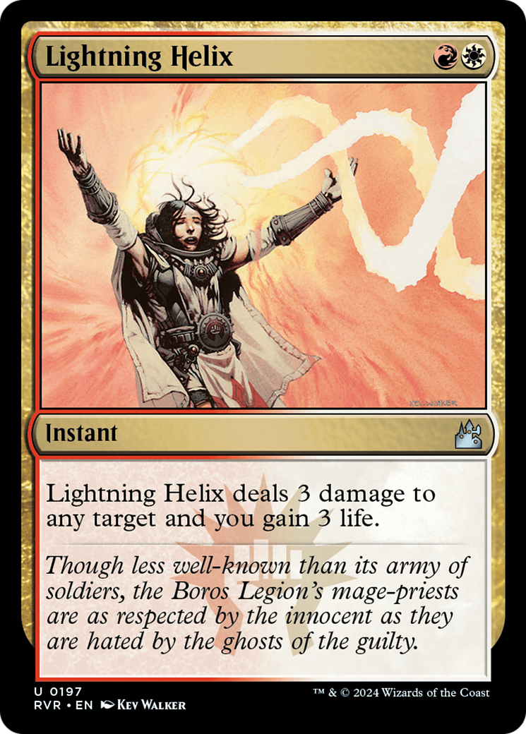 Lightning Helix [Ravnica Remastered] | Cards and Coasters CA