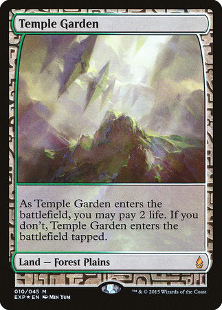 Temple Garden [Zendikar Expeditions] | Cards and Coasters CA