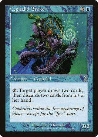 Cephalid Broker [Odyssey] | Cards and Coasters CA